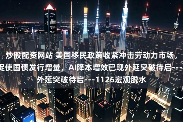 炒股配资网站 美国移民政策收紧冲击劳动力市场，日本补充预算促使国债发行增量，AI降本增效已现外延突破待启---1126宏观脱水